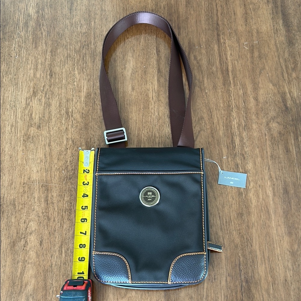 NWT LANCEL PARIS 1876 Men's Messenger Bag